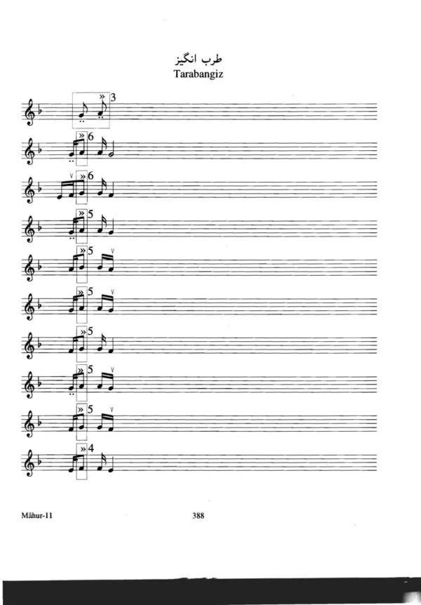 Connaissance du système de la musique iranienne (Dastgâh) – Image 2
