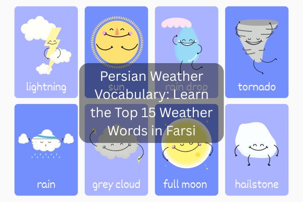 Persian weather vocabulary